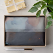 Papier Mousseline Blonde Blonde Blonde Bleu de découpage et Rabbit (Cadeau)