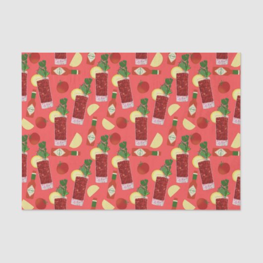 Papier Mousseline Bloody Mary (Recto)