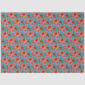 Papier Mousseline Blooming Poppies III (Recto)