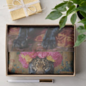 Papier Mousseline Blossom Panther (Cadeau)
