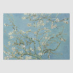 Papier Mousseline Blossoms d'amandes par Vincent Van Gogh<br><div class="desc">Fleurs d'amandes de Vincent Van Gogh, huile sur toile 1890, est un tableau des branches d'un amandier avec de petites fleurs blanches fleuries contre un ciel bleu clair et lumineux. Peint avec les influences de l'impressionnisme et des impressions japonaises dans ses couleurs aplaties et ses contours expressifs et audacieux, le...</div>