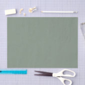 Papier Mousseline Blue Beech Spanish Green (Artisanat)
