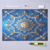 Papier Mousseline Blue Decorative Holiday Tissue Paper (Artisanat)