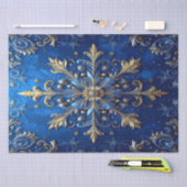Papier Mousseline Blue Decorative Holiday Tissue Paper (Artisanat)