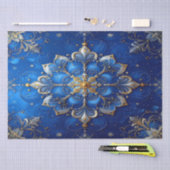 Papier Mousseline Blue Decorative Holiday Tissue Paper (Artisanat)