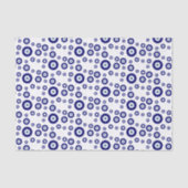 Papier Mousseline Blue Evil Eye Good luck & Protection Symbol (Recto)