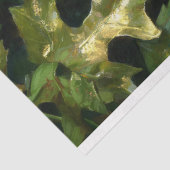 Papier Mousseline Blue Forest Guardian Enchanted Green Man Decoupage (Détail)