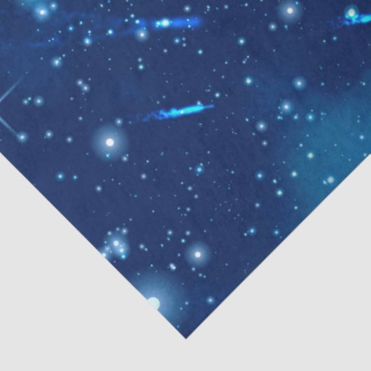 Papier Mousseline Blue Galaxy Series Design 6 (Détail)
