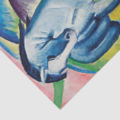 Papier Mousseline Blue Horse I par Franz Marc (Détail)