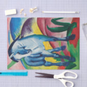Papier Mousseline Blue Horse I par Franz Marc (Artisanat)