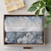 Papier Mousseline Blue Hummingbird in Flight Decoupage (Cadeau)