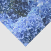 Papier Mousseline Blue Hydrangea Flowers All Occasion  (Détail)