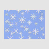 Papier Mousseline Blue Skies Snowflakes (Recto)