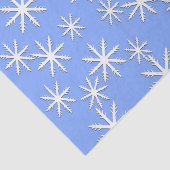 Papier Mousseline Blue Skies Snowflakes (Détail)