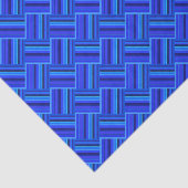 Papier Mousseline Blue stripes (Détail)