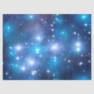 Papier Mousseline Blue Universe Stars + vos idées