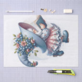 Papier Mousseline Blueberry Gnome (Artisanat)