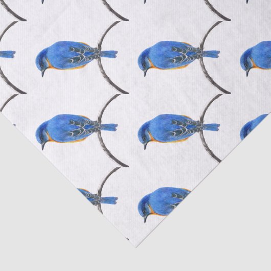 Papier Mousseline Bluebird (Détail)