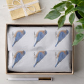 Papier Mousseline Bluebird (Cadeau)