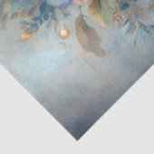 Papier Mousseline Bluebird et Gold Floral Decoupage (Détail)