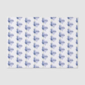 Papier Mousseline Bluebonnet personnalisé Texas (Recto)