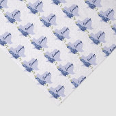 Papier Mousseline Bluebonnet personnalisé Texas (Détail)