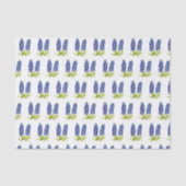 Papier Mousseline Bluebonnets Texas Flowers Fleur sauvage Aquarelle (Recto)