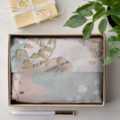 Papier Mousseline Blush & Gold I (Cadeau)