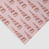 Papier Mousseline Blush Rose Gold Glam Unicorn Anniversaire (Détail)