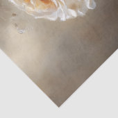 Papier Mousseline Blush Stillness Roses Decoupage (Détail)