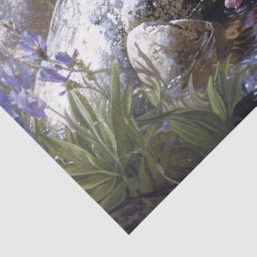 Papier Mousseline Bobcat avec découpage Fleur sauvage (Détail)