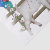 Papier Mousseline Boer Chèvre Anniversaire Tissu (Détail)