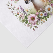 Papier Mousseline Boeuf de bois mignon décapant cerf (Détail)