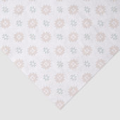 Papier Mousseline Bohème Chic Tan et Vert Aztec Impression géométriq (Détail)