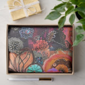 Papier Mousseline Bohemia Tapestry Hippie Decoupage (Cadeau)