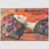 Papier Mousseline Bohemia Tapestry Hippie Decoupage (Recto)