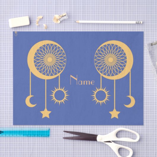 Papier Mousseline Bohemian Dream Catcher Thunder_Cove (Artisanat)