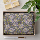 Papier Mousseline Boho à feuilles florales (Cadeau)