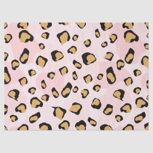 Papier Mousseline Boho Animal Pattern (Recto)