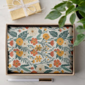Papier Mousseline Boho Blooming (Cadeau)