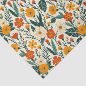Papier Mousseline Boho Blooming (Détail)