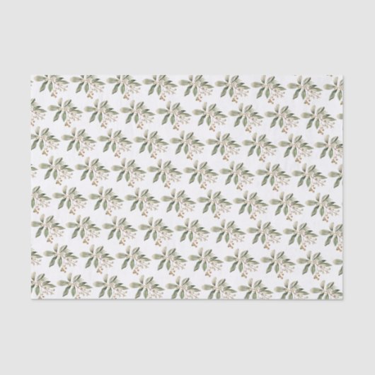 Papier Mousseline Boho Botanique (Recto)