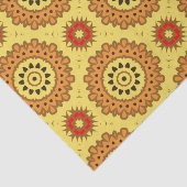 Papier Mousseline Boho Chic Mosaïque décorative Motif géométrique (Détail)