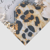 Papier Mousseline Boho Chic Sunflower Flowers Decoupage (Détail)