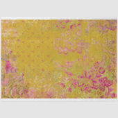 Papier Mousseline Boho Collage texture découpage (Recto)