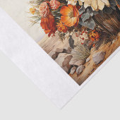 Papier Mousseline Boho Desert Floral Bouquet Art pour Découpage (Détail)