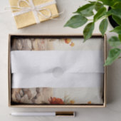 Papier Mousseline Boho Desert Floral Bouquet Art pour Découpage (Cadeau)