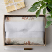 Papier Mousseline Boho Desert Floral Bouquet Art pour Découpage (Cadeau)