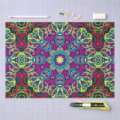 Papier Mousseline Boho design Mandala Tissue Paper (Artisanat)