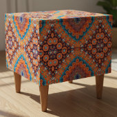 Papier Mousseline Boho Eclectique Kaleidoscopique Hip Turquoise Ochr